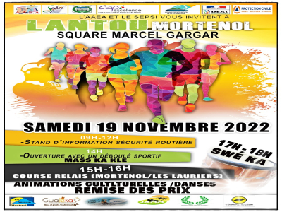 Lantou Mortenol au Square Marcel GARGAR le 19 novembre 2022